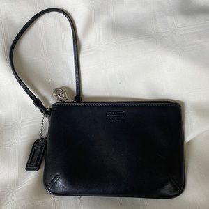 Coach Leather Wristlet